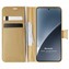 Microsonic Xiaomi 15 Kılıf Delux Leather Wallet Gold