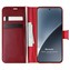 Microsonic Xiaomi 15 Kılıf Delux Leather Wallet Kırmızı