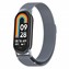 Microsonic Xiaomi Mi Band 9 Milanese Loop Kordon Koyu Gri