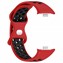 Microsonic Xiaomi Redmi Watch 4 Rainbow Gently Band Kordon Kırmızı Siyah