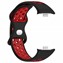 Microsonic Xiaomi Redmi Watch 4 Rainbow Gently Band Kordon Siyah Kırmızı