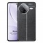Microsonic Xiaomi Poco F7 Pro Kılıf Deri Dokulu Silikon Siyah