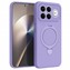 Microsonic Xiaomi Poco F8 Ultra Kılıf Aura Stant MagSafe Lila