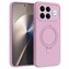Microsonic Xiaomi Poco F8 Ultra Kılıf Aura Stant MagSafe Pembe