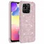 Microsonic Xiaomi Poco C40 Kılıf Sparkle Shiny Rose Gold