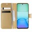 Microsonic Xiaomi Redmi 13 4G Kılıf Delux Leather Wallet Gold