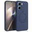 Microsonic Xiaomi Redmi A7 Pro Kılıf Aura Stant MagSafe Lacivert