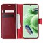 Microsonic Xiaomi Poco X5 5G Kılıf Delux Leather Wallet Kırmızı