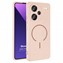 Microsonic Xiaomi Redmi Note 13 Pro Plus 5G Kılıf Zeno MagSafe Rose Gold