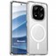 Microsonic Xiaomi Redmi Note 14 Pro Plus Kılıf MagSafe Clear Sararmaz Şeffaf