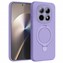 Microsonic Xiaomi Redmi Note 15 4G Kılıf Aura Stant MagSafe Lila