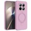 Microsonic Xiaomi Redmi Note 15 4G Kılıf Aura Stant MagSafe Pembe