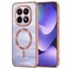 Microsonic Xiaomi Poco M8 Pro Kılıf MagSafe Luxury Electroplate Rose Gold