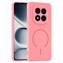 Microsonic Xiaomi Redmi Note 15 Pro 5G Kılıf Zeno MagSafe Pembe