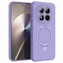 Microsonic Xiaomi Redmi Note 15 Pro 4G Kılıf Aura Stant MagSafe Lila