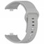 Microsonic Xiaomi Redmi Watch 4 Kordon Wave Design Silicone Band Gri