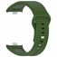 Microsonic Xiaomi Redmi Watch 4 Kordon Wave Design Silicone Band Koyu Yeşil