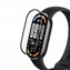 Microsonic Xiaomi Smart Band 10 Tam Kaplayan Nano Cam Ekran Koruyucu Siyah
