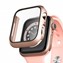 Microsonic Apple Watch Series 8 41mm Kılıf Matte Premium Slim WatchBand Rose Gold