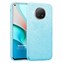 Microsonic Xiaomi Redmi Note 9 5G Kılıf Sparkle Shiny Mavi