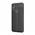 Microsonic Xiaomi Redmi Note 5 Kılıf Deri Dokulu Silikon Siyah 2