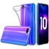 Microsonic Huawei Honor 10 Kılıf Transparent Soft Beyaz 4