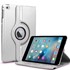 Microsonic iPad Mini 4 Kılıf 360 Dönerli Stand Deri Gümüş 1