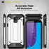 Microsonic Samsung Galaxy J6 Kılıf Rugged Armor Gümüş 3