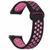 Microsonic Huawei Watch GT2 Pro Rainbow Gently Band Kordon Siyah Pembe 1