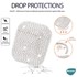 Microsonic Airpods 4 Nesil ANC Kılıf Diamond Swarovski Görünümlü Taşlı Pembe 6