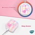 Microsonic AirPods Pro 2 Nesil Kılıf Figure Series LuckyStar Mavi 6