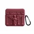 Microsonic Airpods 4 Nesil ANC Kılıf Cartoon Figürlü Silikon Praying Angel Bordo 1