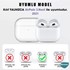 Microsonic AirPods 3 Nesil Kılıf Transparent Clear Soft Şeffaf 2