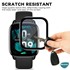 Microsonic Huawei Watch Fit 3 Tam Kaplayan Nano Cam Ekran Koruyucu Siyah 4