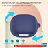 Microsonic Anker Soundcore Liberty 4 Pro Kılıf Askılı Mat Silikon Beyaz 3