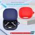Microsonic Anker Soundcore Liberty 4 Pro Kılıf Askılı Mat Silikon Beyaz 6