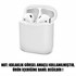 Microsonic Apple AirPods 1 Nesil 2 Nesil Mat Silikon Kılıf Beyaz 2