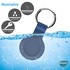 Microsonic Apple AirTag Kılıf Liquid Silicone Protective Case Mavi 3