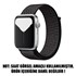 Microsonic Apple Watch Series 2 38mm Hasırlı Kordon Woven Black 2