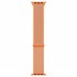Microsonic Apple Watch Series 4 40mm Hasırlı Kordon Woven Spicy Orange 1