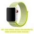 Microsonic Apple Watch Series 2 42mm Hasırlı Kordon Woven Flash Light 2