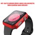 Microsonic Apple Watch Series 4 44mm Kılıf Matte Premium Slim WatchBand Kırmızı 2