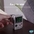 Microsonic Apple Watch Ultra Masaüstü Şarj Standı Gameboy Gri 4