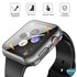 Microsonic Apple Watch SE 44mm Kılıf Clear Premium Slim WatchBand Şeffaf 3