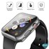 Microsonic Apple Watch Series 3 42mm Kılıf Clear Premium Slim WatchBand Şeffaf 3