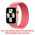 Microsonic Apple Watch Series 3 38mm Kordon Medium Size 147mm Knitted Fabric Single Loop Pembe 2