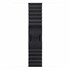 Microsonic Apple Watch SE 2022 44mm Kordon Link Bracelet Band Siyah 1