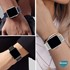 Microsonic Apple Watch SE 2022 40mm Hasırlı Kordon Woven Siyah 6