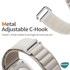 Microsonic Apple Watch SE 2022 40mm Kordon Alps Spin Bej 3
