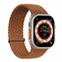 Microsonic Apple Watch SE 2022 40mm Kordon Large Size 160mm Knitted Fabric Single Loop Kahverengi 1